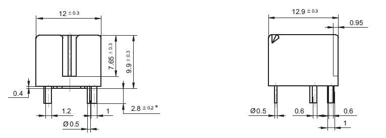 EXTERNAL DIMENSIONS